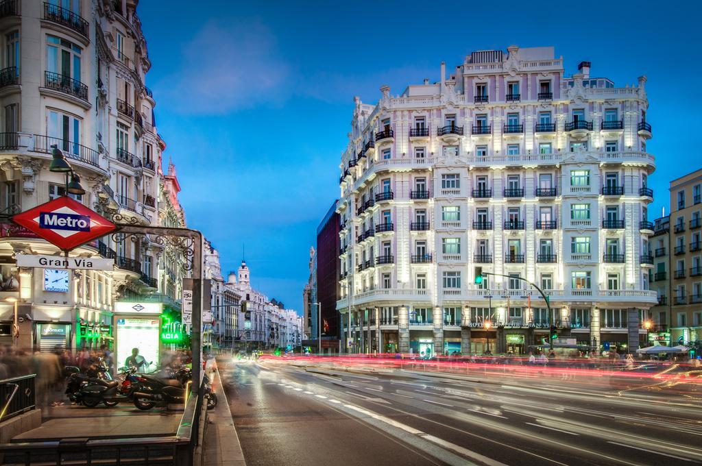 Nh Collection Madrid Gran Via Hotel Eksteriør billede